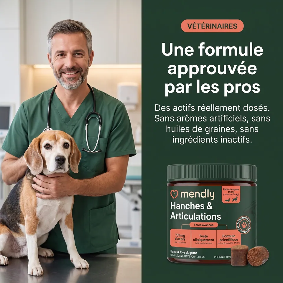 Une formule approuvée par les vétérinaires
